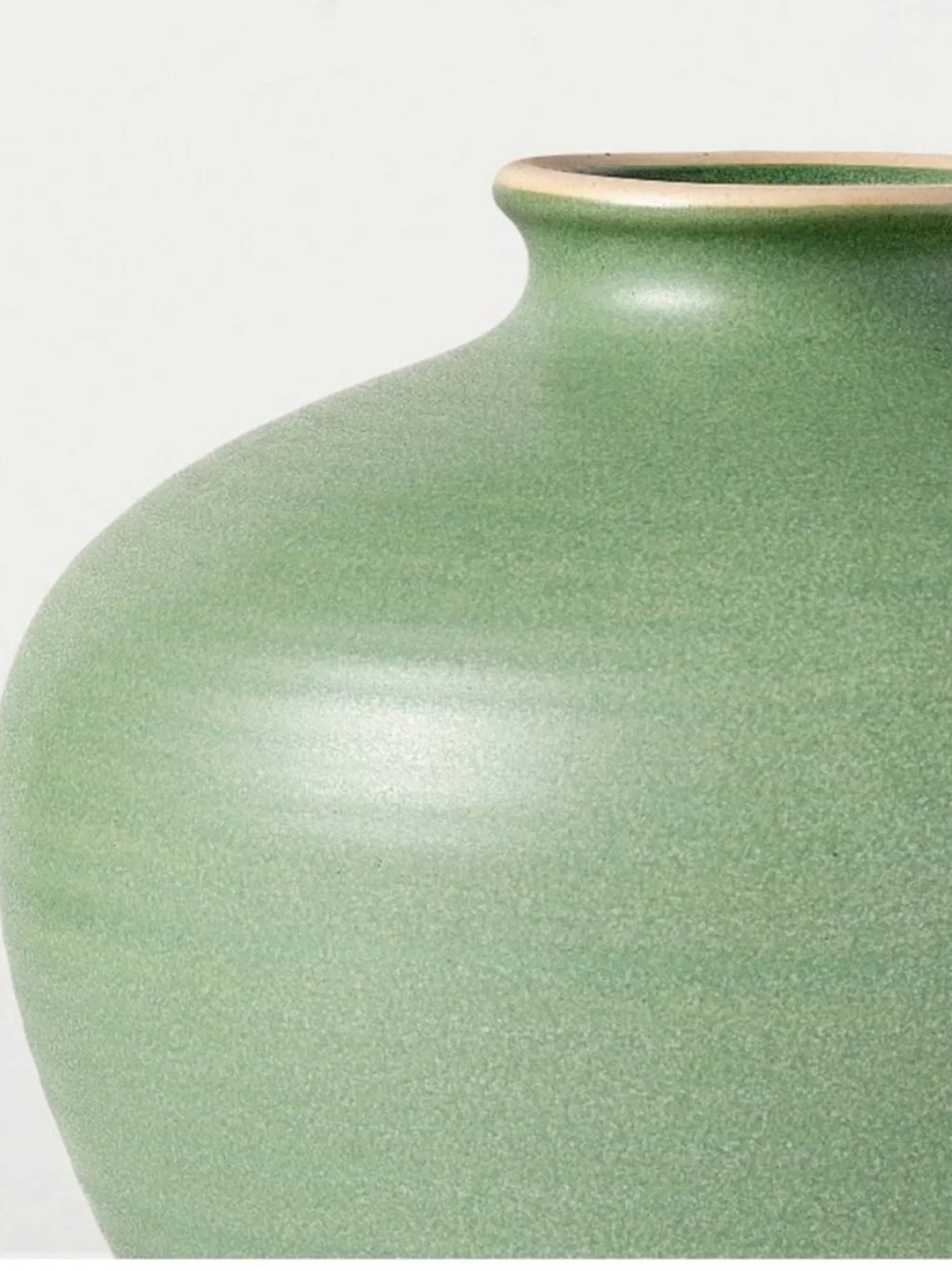 Hearth & Hand with Magnolia Green Ceramic Decorative Vase NEW
